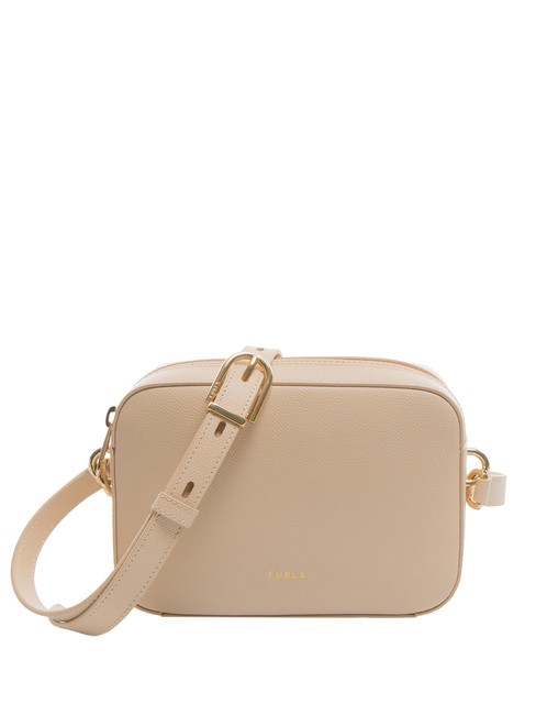 FURLA GARDENIA Bolso de hombro de piel con estampado Andrómeda bailarina - Bolsos Mujer