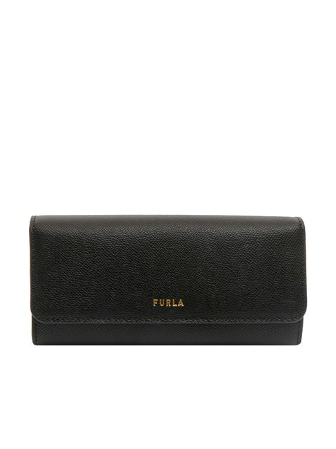 FURLA GARDENIA Cartera grande de piel st androm negro - Carteras Mujer