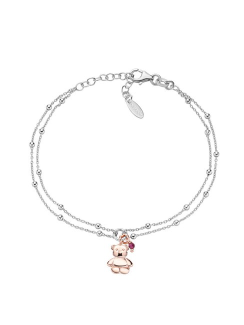 AMEN AMORE Pulsera de plata con dije de oso rodio/rosš - Pulseras