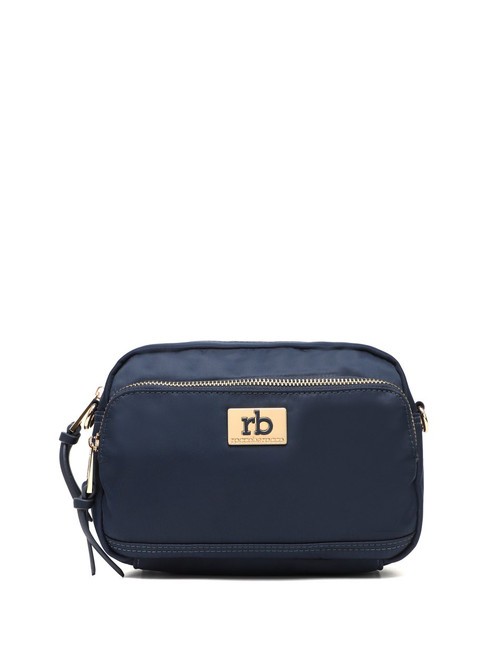 ROCCOBAROCCO GLORIA Bolso bandolera con bolsillo azul - Bolsos Mujer