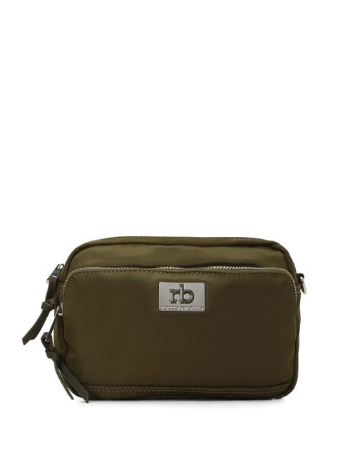 ROCCOBAROCCO GLORIA Bolso bandolera con bolsillo verde militar - Bolsos Mujer