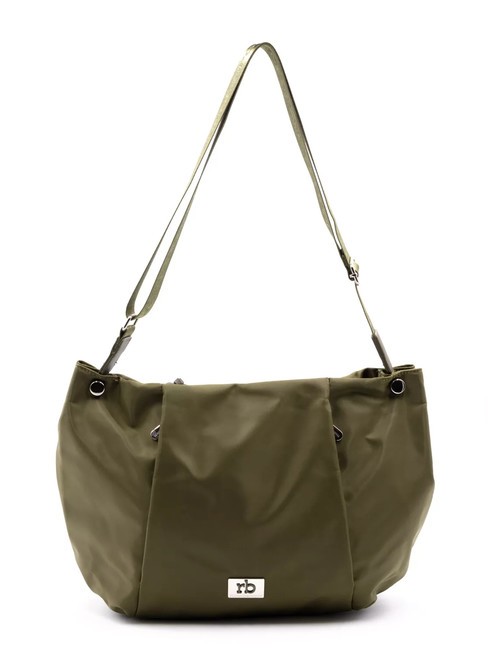 ROCCOBAROCCO GLORIA Bolso de hombro suave verde militar - Bolsos Mujer