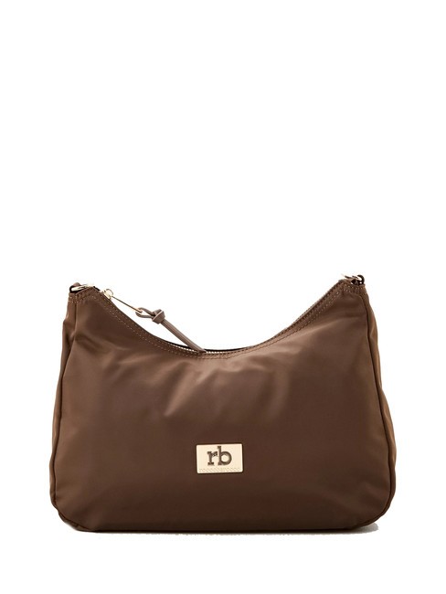 ROCCOBAROCCO GLORIA Bolso de hombro suave marron oscuro - Bolsos Mujer