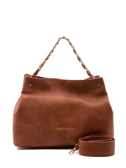 ROCCOBAROCCO ADELE Bolso de mano con bandolera broncearse - Bolsos Mujer