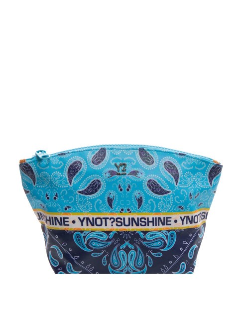 YNOT BANDANAS Estuche de belleza azul - Neceser