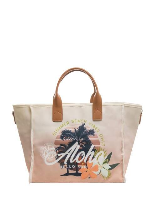 YNOT ALHOA Bolso de playa con bandolera natural - Bolsos Mujer