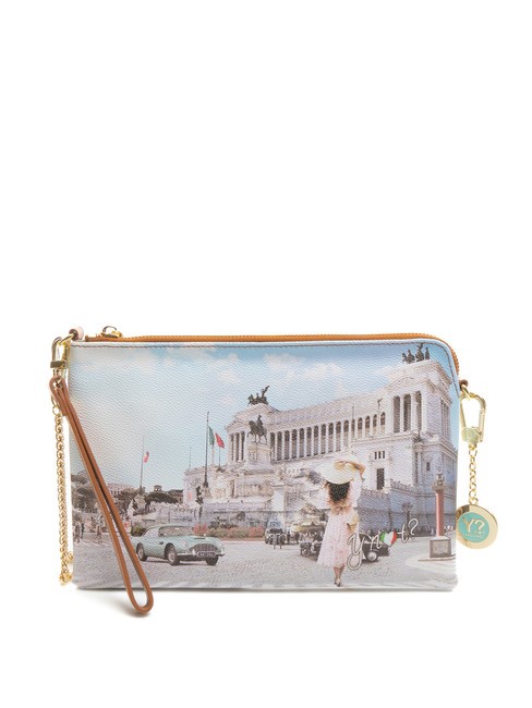 YNOT YESBAG Clutch con puño y bandolera roma vintage - Bolsos Mujer