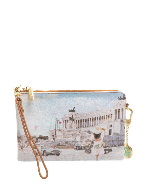 YNOT YESBAG Clutch con puño y bandolera roma vintage - Bolsos Mujer