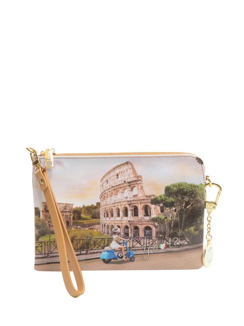 YNOT YESBAG Clutch con puño y bandolera scooter de roma - Bolsos Mujer