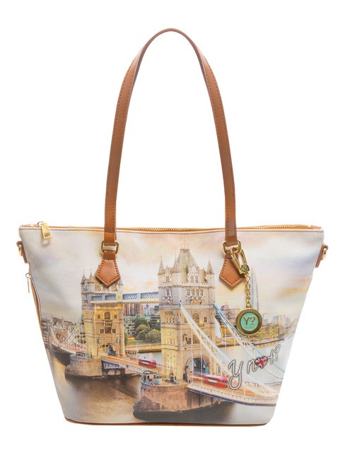 YNOT YESBAG Bolso shopping con bandolera Fragmento de Londres - Bolsos Mujer