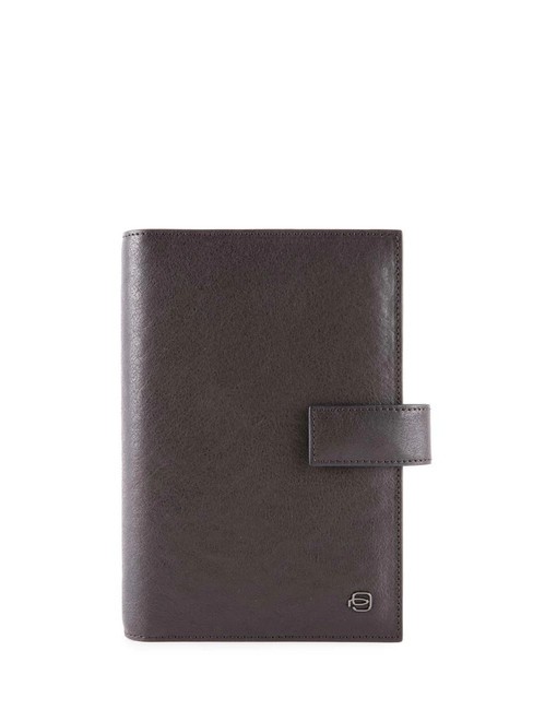 PIQUADRO BLACK SQUARE  Organizador de cuero MORO - Fundas para tablet & Organizer