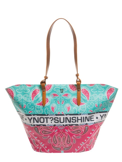 YNOT BANDANAS Bolsa de compras de playa grande rosa - Bolsos Mujer