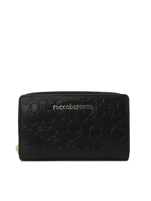 ROCCOBAROCCO RIBALTA  Cartera con cremallera negro - Carteras Mujer