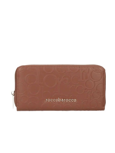 ROCCOBAROCCO BELLA Cartera grande con cremallera alrededor broncearse - Carteras Mujer