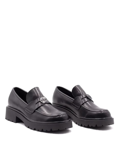 ROCCOBAROCCO RB Mocasines con suela track negro - Zapatos Mujer