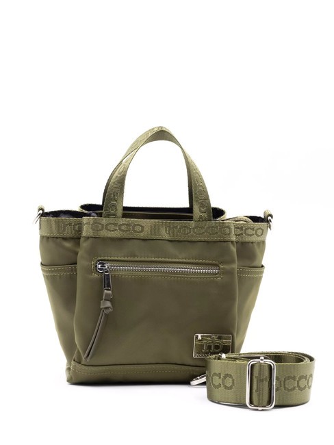 ROCCOBAROCCO GLORIA Bolso mini con bandolera verde militar - Bolsos Mujer