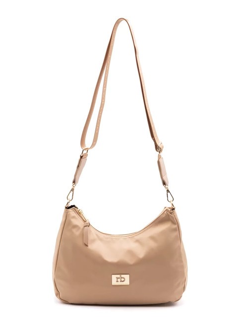 ROCCOBAROCCO GLORIA Bolso de hombro suave beige - Bolsos Mujer