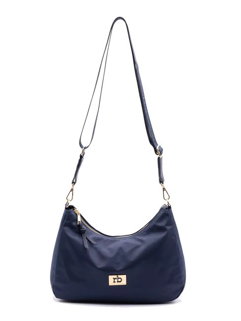 ROCCOBAROCCO GLORIA Bolso de hombro suave azul - Bolsos Mujer