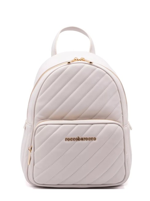 ROCCOBAROCCO GLAM Mochila acolchada con bolsillo blanquecino - Bolsos Mujer