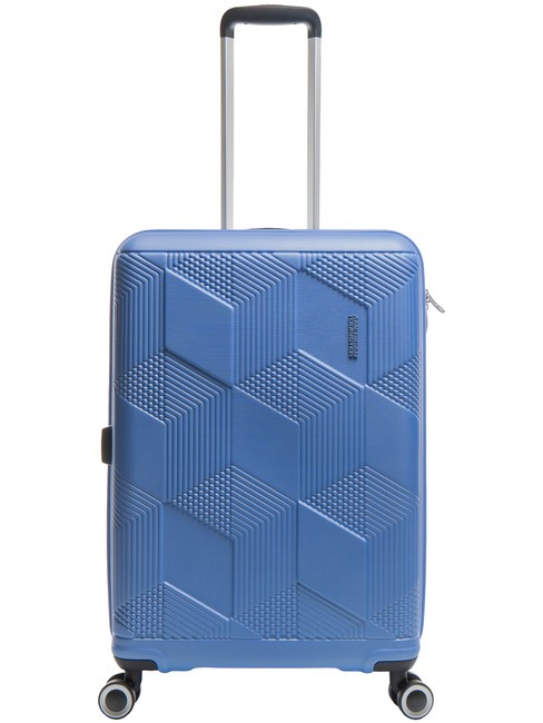 AMERICAN TOURISTER SUNCHASER  Carro mediano azul tranquilo - Trolley Rígidos