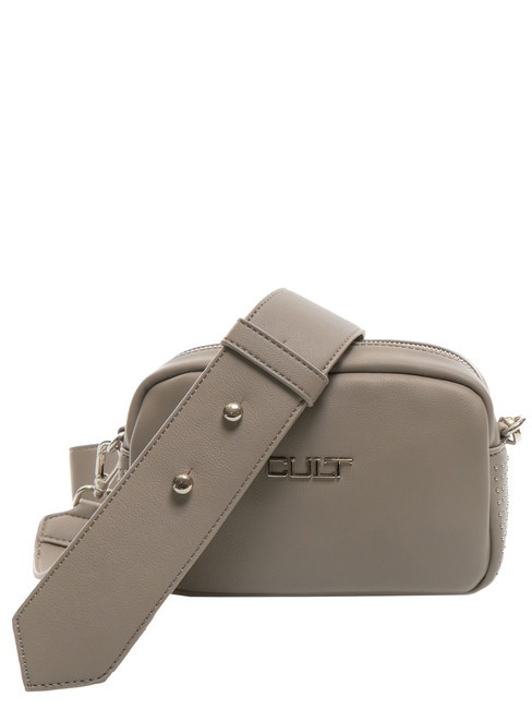 CULT JANIS  Mini bolso de hombro gris - Bolsos Mujer