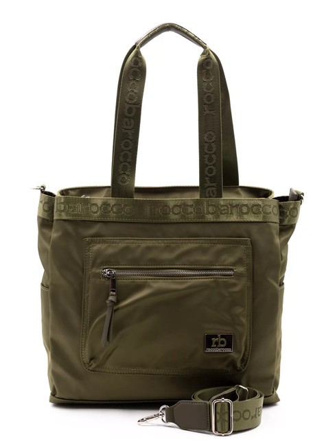 ROCCOBAROCCO GLORIA Bolso bandolera con bandolera verde militar - Bolsos Mujer