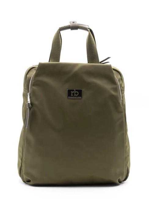 ROCCOBAROCCO GLORIA Mochila de tela verde militar - Bolsos Mujer