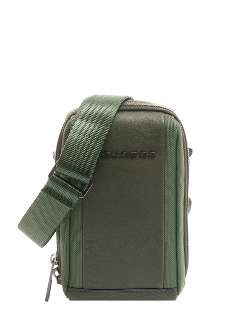 PIQUADRO BRIEF 2  Cartera VERDE - Bandoleras Hombre