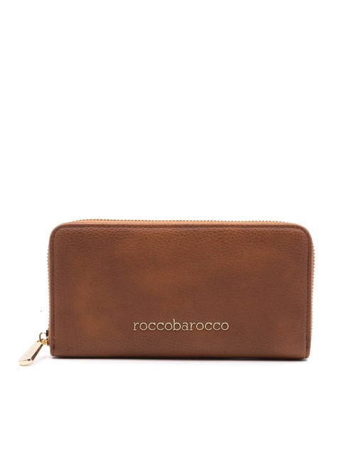 ROCCOBAROCCO ADELE Cartera grande con cremallera alrededor broncearse - Carteras Mujer