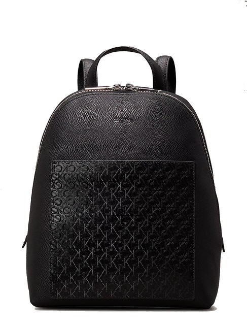 CALVIN KLEIN CK MUST Mochila domo con bolsillo blackmono - Bolsos Mujer