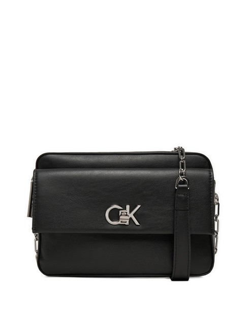 CALVIN KLEIN CK POCKET Bolso de hombro para cámara pvh negro - Bolsos Mujer