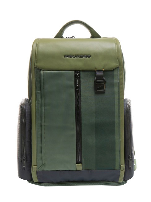 PIQUADRO STEVE Mochila para portátil de 15,6" VERDE - Mochilas para portátil