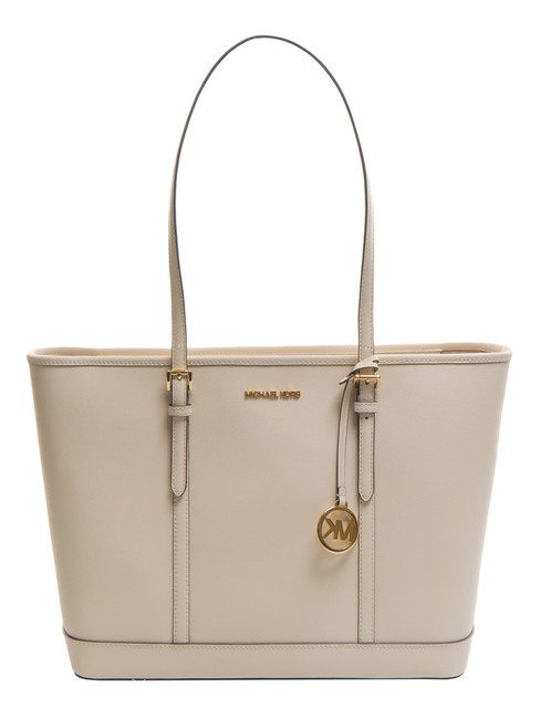 MICHAEL KORS JET SET TRAVEL  Bolsa de la compra crema ligera - Bolsos Mujer