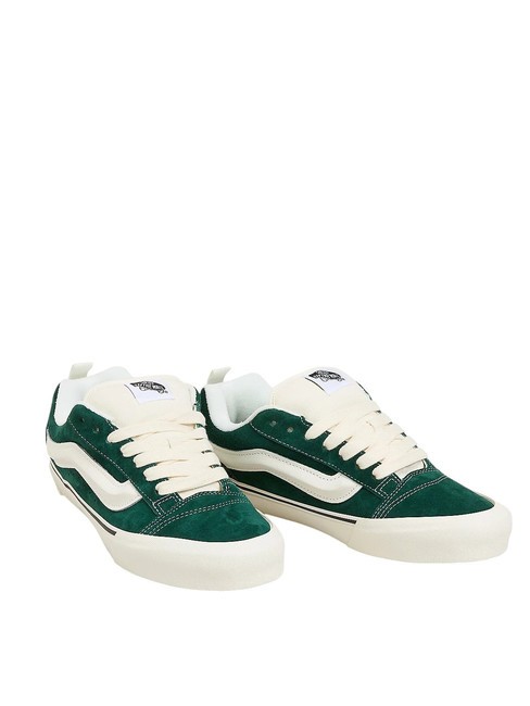 VANS KNU SKOOL Zapatillas de piel de ante gamuza de cerdo verde - Zapatos unisex