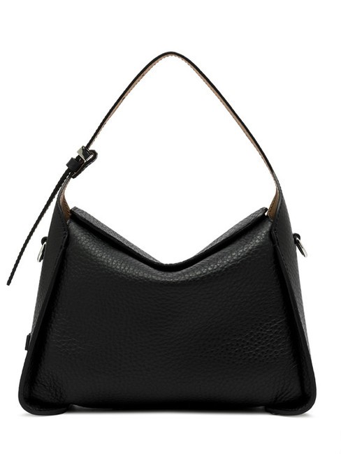 GIANNI CHIARINI PENELOPE Bolso bandolera de piel con bandolera naturaleza negra - Bolsos Mujer