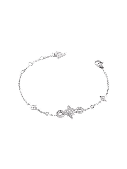 GUESS IN THE SKY Pulsera con estrella y circonitas SILVER - Pulseras