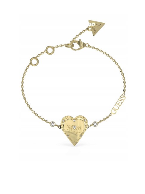 GUESS ALL OF US Pulsera con corazon oro amarillo - Pulseras