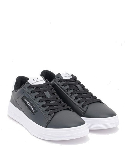 ARMANI EXCHANGE A|X LOGO Zapatillas  negro+op.blanco - Zapatos Hombre