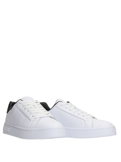 ARMANI EXCHANGE A|X Zapatillas de piel multicolor op blanco negro - Zapatos Mujer