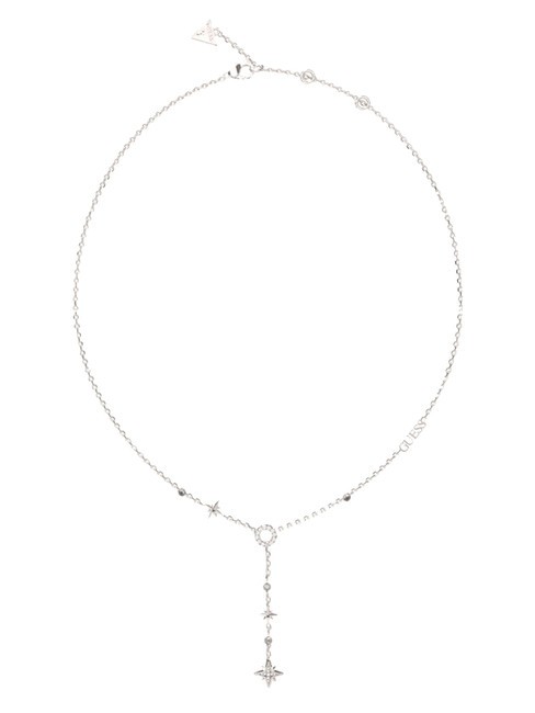 GUESS IN THE SKY Collar colgante estrella SILVER - Collares