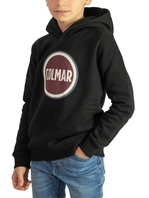 COLMAR MODISH KIDS Sudadera con capucha y logo estampado negro - Sudadera Bebé