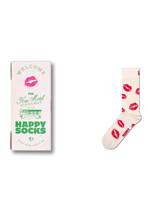 HAPPY SOCKS DO NOT DISTURB Calcetines caja regalo 1 par blanco - Calcetines de mujer