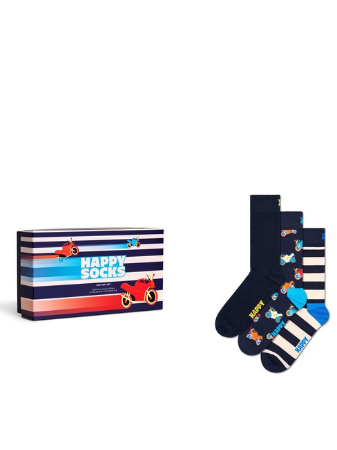 HAPPY SOCKS NAVY Set de regalo de 3 pares de calcetines. marina de guerra - Calcetines unisex