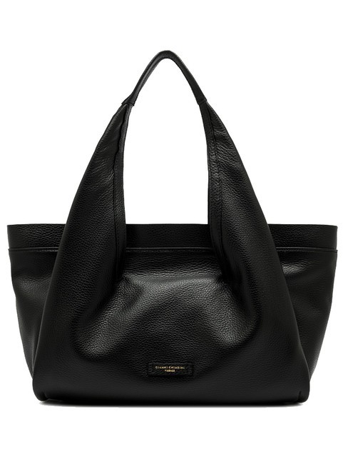 GIANNI CHIARINI GIULIA Bolso bandolera de piel negro - Bolsos Mujer