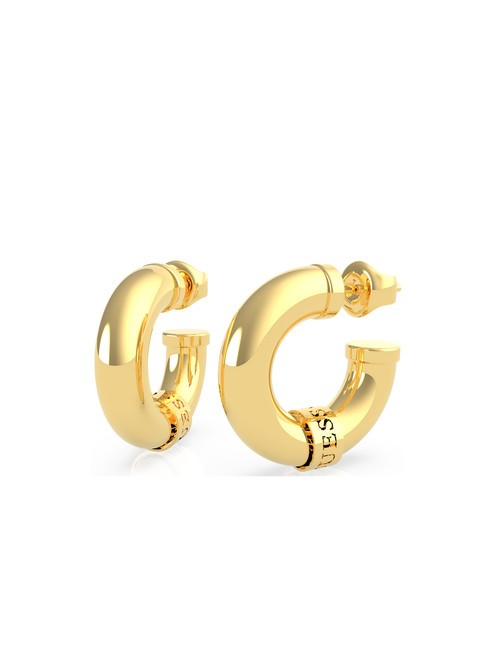 GUESS LET S GET LOUD Pendientes de aro abovedados oro - Pendientes