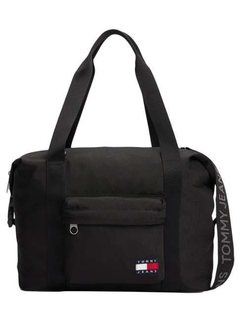 TOMMY HILFIGER TOMMY JEANS ESSENTIAL DAILY  Bolso de fin de semana con bandolera negro - Bolsas de viaje