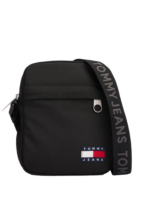 TOMMY HILFIGER TOMMY JEANS ESSENTIAL DAILY  Bolsa de poliéster reciclado negro - Bandoleras Hombre