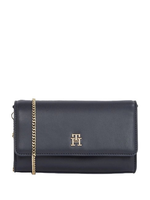 TOMMY HILFIGER TH ETERNITY Chain Mini bolso de hombro espacio azul - Bolsos Mujer