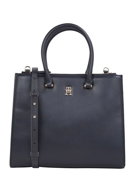 TOMMY HILFIGER TH ETERNITY M Bolso de mano, con bandolera espacio azul - Bolsos Mujer