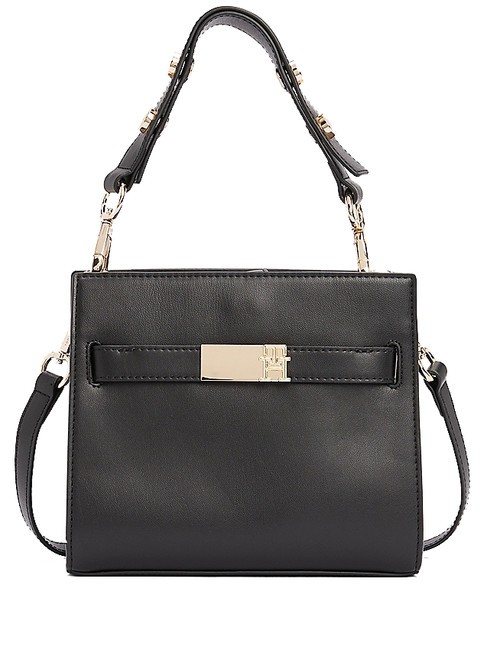 TOMMY HILFIGER TH HERITAGE Mini bolso bandolera, con bandolera negro - Bolsos Mujer